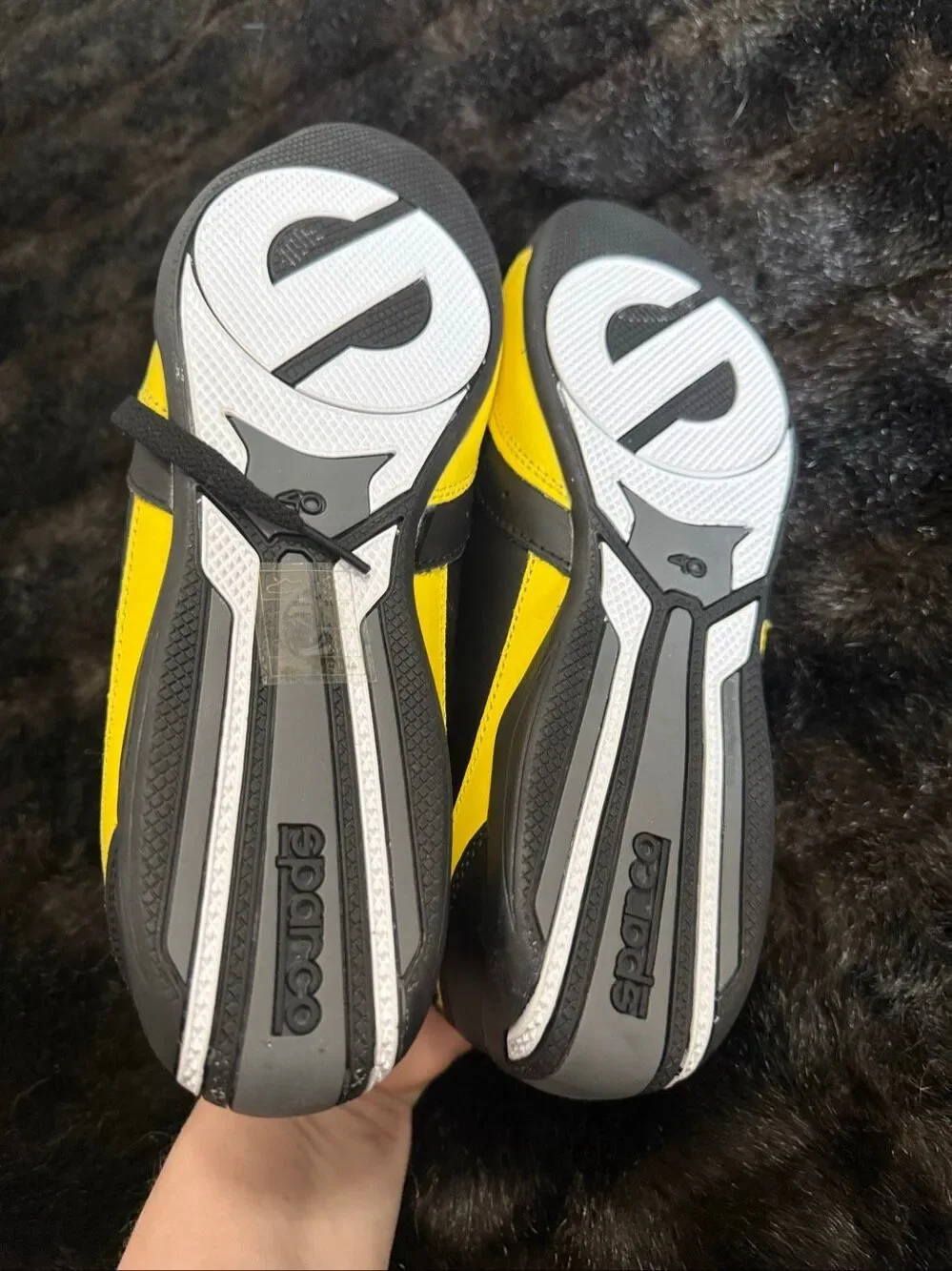 Sparco Karting Kart Racing Auto Shoes S-POLE black yellow - size 40 7